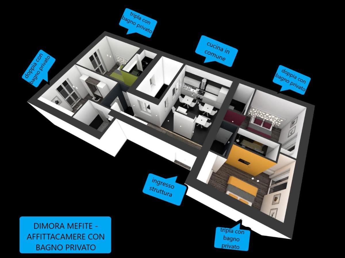 Dimora Mefite-Camere Con Bagno Privato E Self Check-In Matera Exterior photo